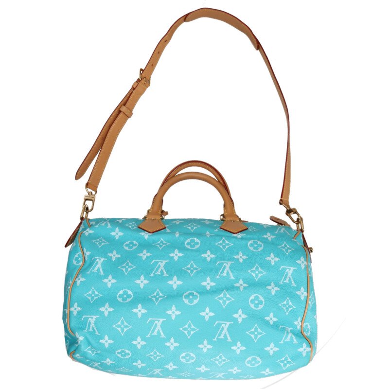 LOUISVUITTON Speedy P9 Monogram Leather Bag Multi Size 40