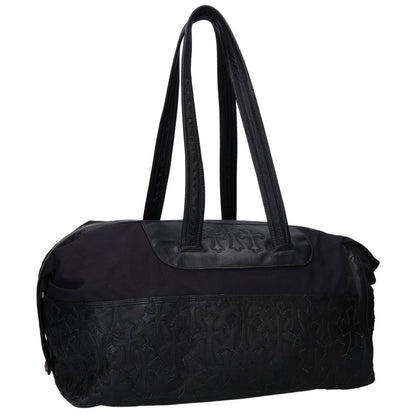 Chrome Hearts Cemetery Cross Duffle Bag Black Size ONE SIZE