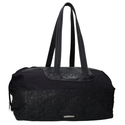 Chrome Hearts Cemetery Cross Duffle Bag Black Size ONE SIZE