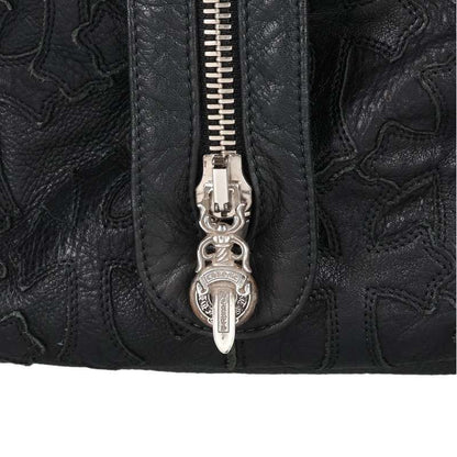 Chrome Hearts Cemetery Cross Duffle Bag Black Size ONE SIZE