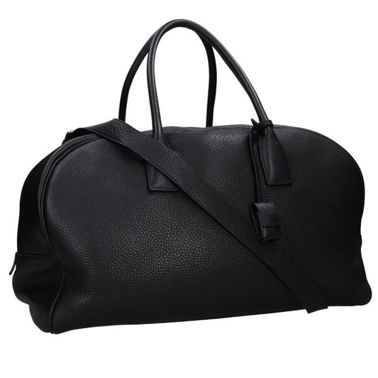 SAINT LAURENT PARIS 2-Way Bowling Bag Black Size ONE SIZE