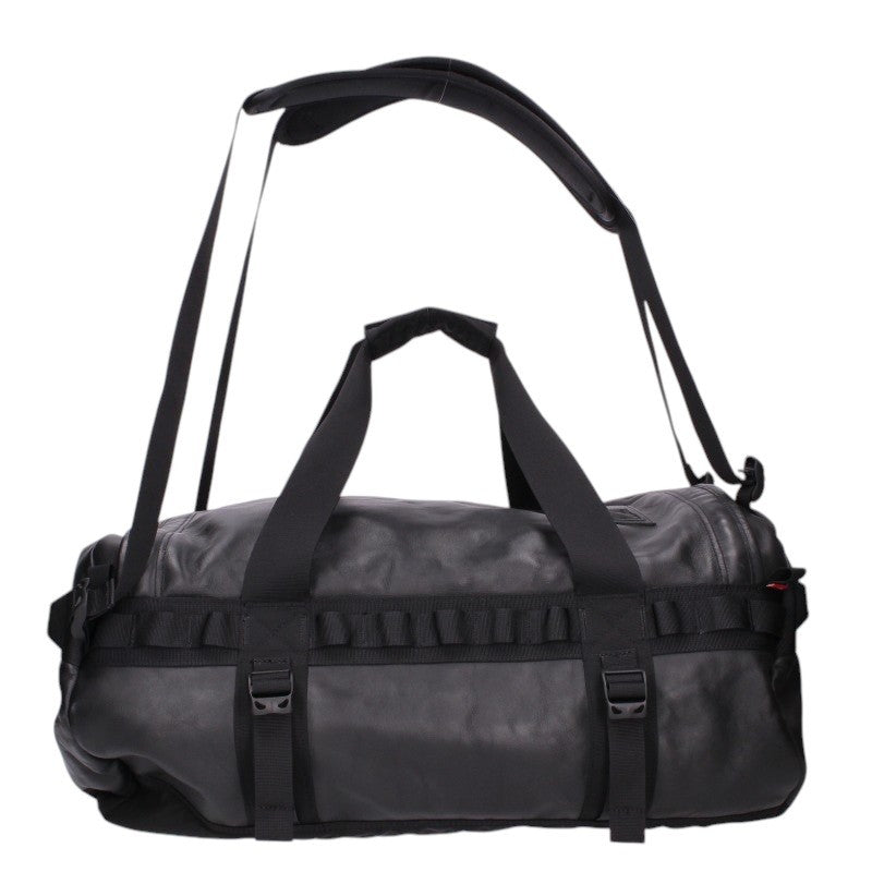 SUPREME 17AW TNF Leather Base Camp Duffel Bag Size ONE SIZE