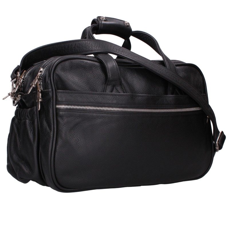 Chrome Hearts Dagger Zip Leather Diaper Bag