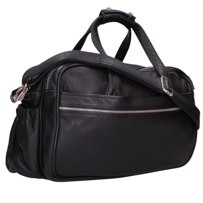 Chrome Hearts Dagger Zip Leather Diaper Bag Size ONE SIZE
