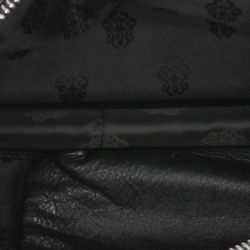 Chrome Hearts Dagger Zip Leather Diaper Bag Size ONE SIZE