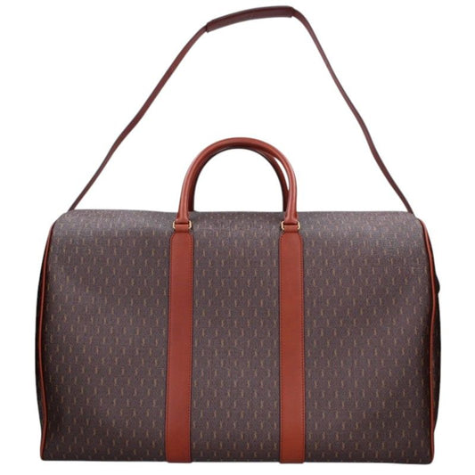 SAINT LAURENT PARIS Le Monogram 2-Way Boston Bag Brown