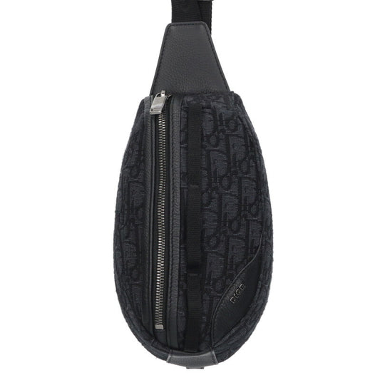 DIOR Scarab Oblique Mini Waist Bag Black Size ONE SIZE