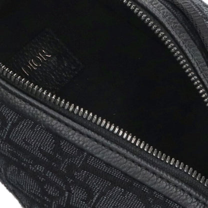 DIOR Scarab Oblique Mini Waist Bag Black Size ONE SIZE