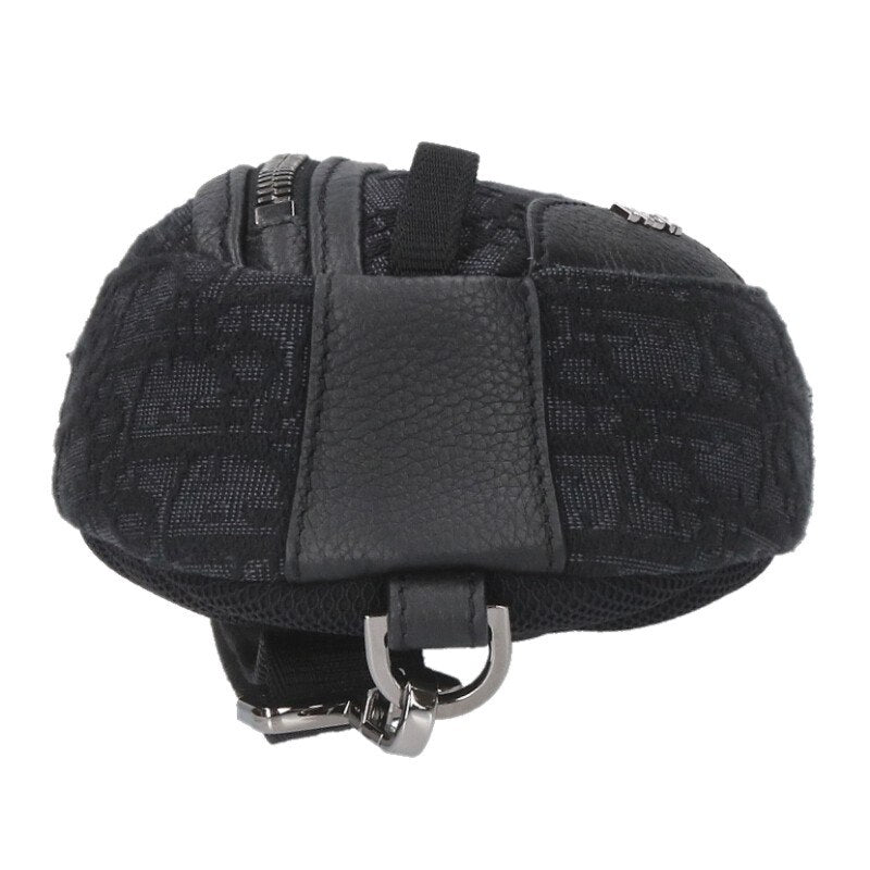 DIOR Scarab Oblique Mini Waist Bag Black Size ONE SIZE