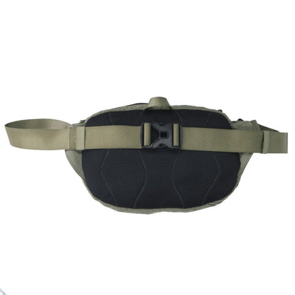 C.P.COMPANY Nylon Cross Waist Bag Green