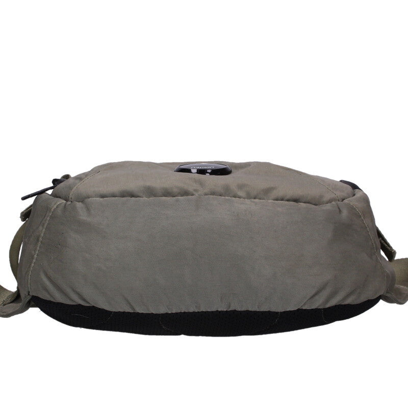 C.P.COMPANY Nylon Cross Waist Bag Green