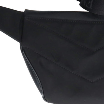 EMPORIO ARMANI Y217J Logo Plate Leather Waist Size ONE SIZE