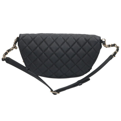 CHANEL AS0465 Matelasse Caviar Skin Belt Bag Size ONE SIZE