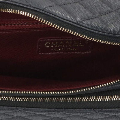 CHANEL AS0465 Matelasse Caviar Skin Belt Bag Size ONE SIZE