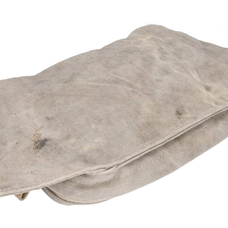READYMADE Cotton Body Waist Bag Gray x Silver One Size