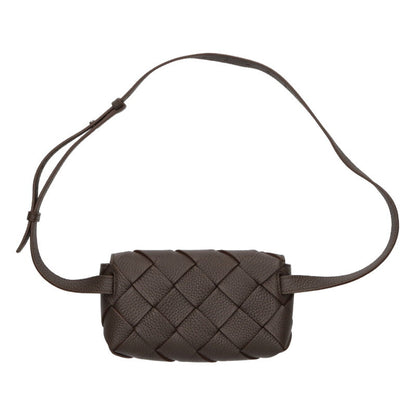BOTTEGA VENETA Diago Leather Waist Bag Brown Size ONE SIZE