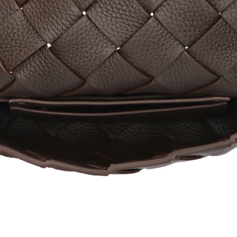 BOTTEGA VENETA Diago Leather Waist Bag Brown Size ONE SIZE