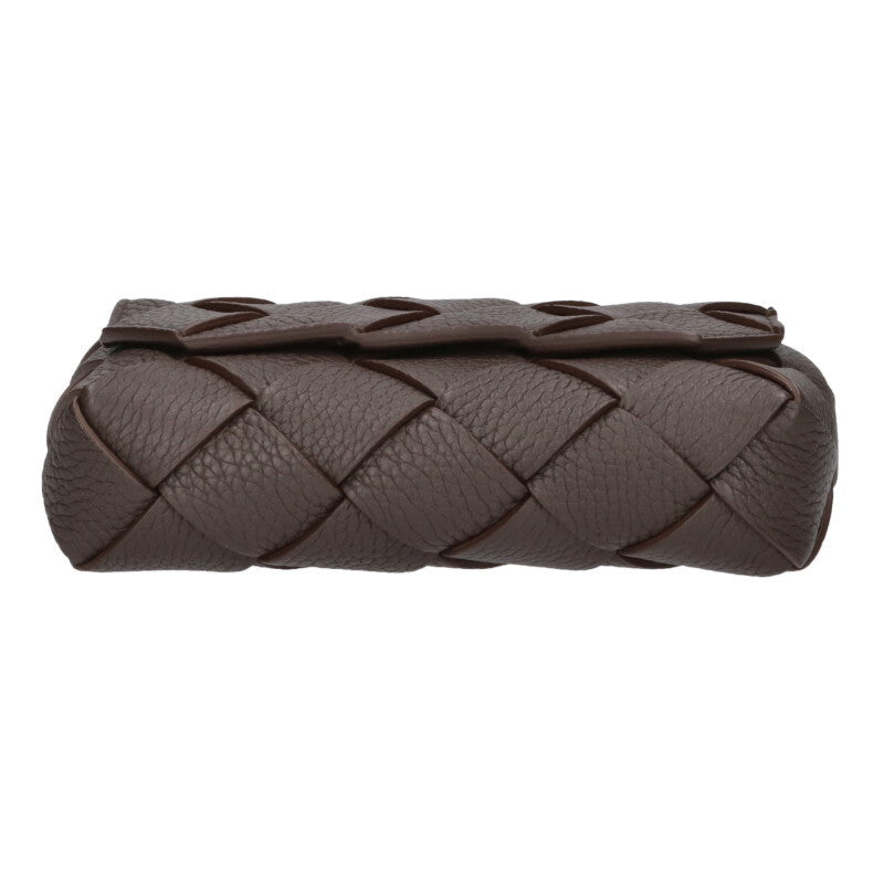 BOTTEGA VENETA Diago Leather Waist Bag Brown Size ONE SIZE