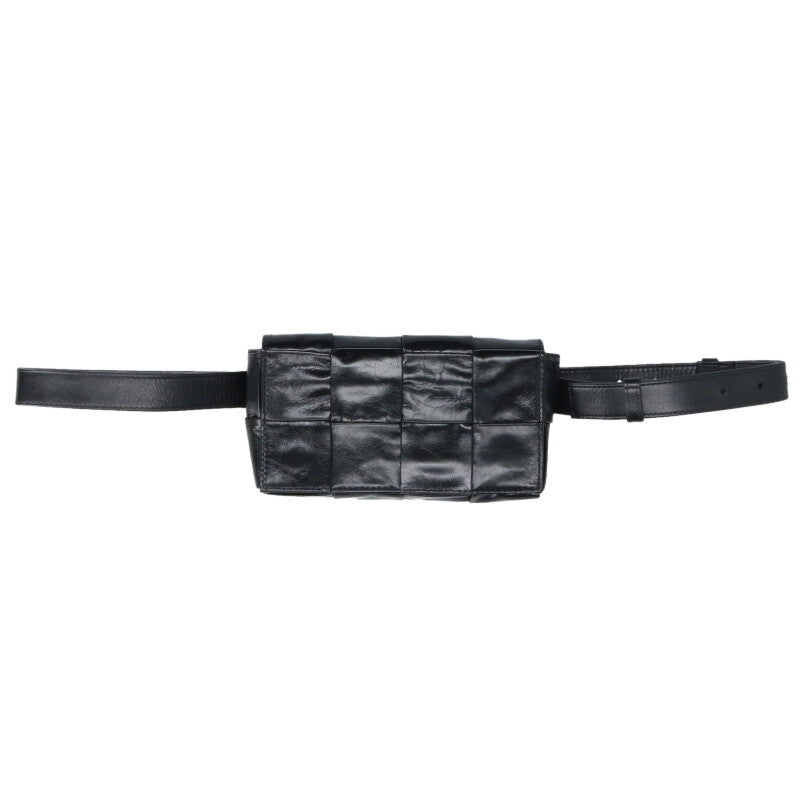 BOTTEGA VENETA 651053 Cassette Body Bag Black Size ONE SIZE