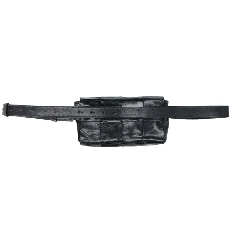 BOTTEGA VENETA 651053 Cassette Body Bag Black Size ONE SIZE