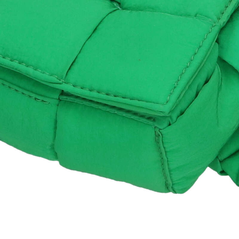 BOTTEGA VENETA 679763 Cassette Body Bag Green Size ONE SIZE