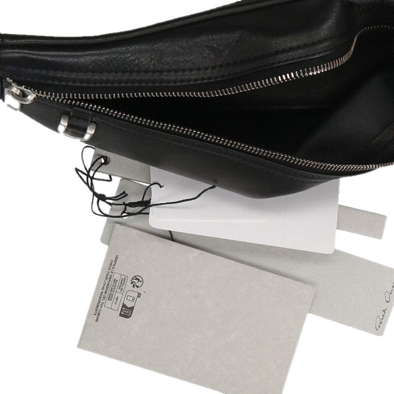 Rick Owens 26SS CN GEO BUMBAG Body Bag Black Size ONE SIZE