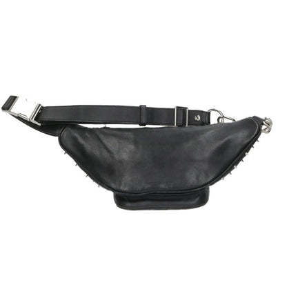 ALEXANDER WANG Studded Leather Waist Bag Black Size ONE SIZE