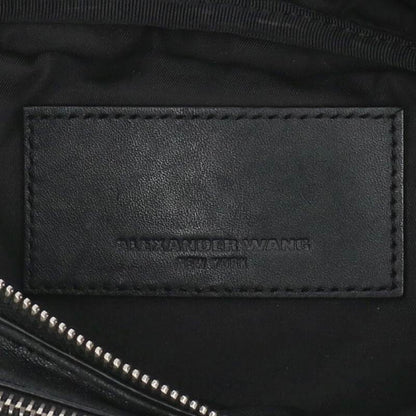 ALEXANDER WANG Studded Leather Waist Bag Black Size ONE SIZE