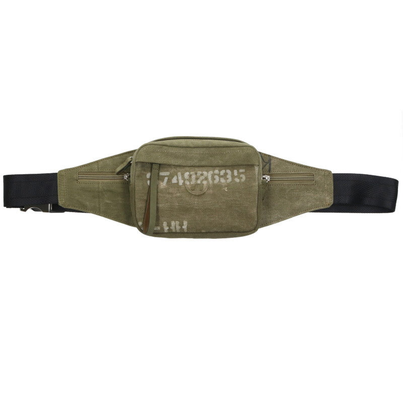 READYMADE Body Pouch Vintage Cotton Waist Bag Size ONE SIZE
