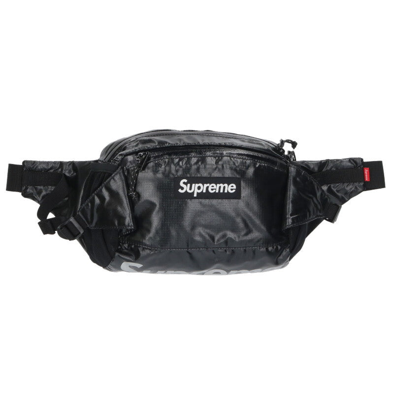 Supreme 18AW Box Logo Nylon Waist Bag Black Size ONE SIZE