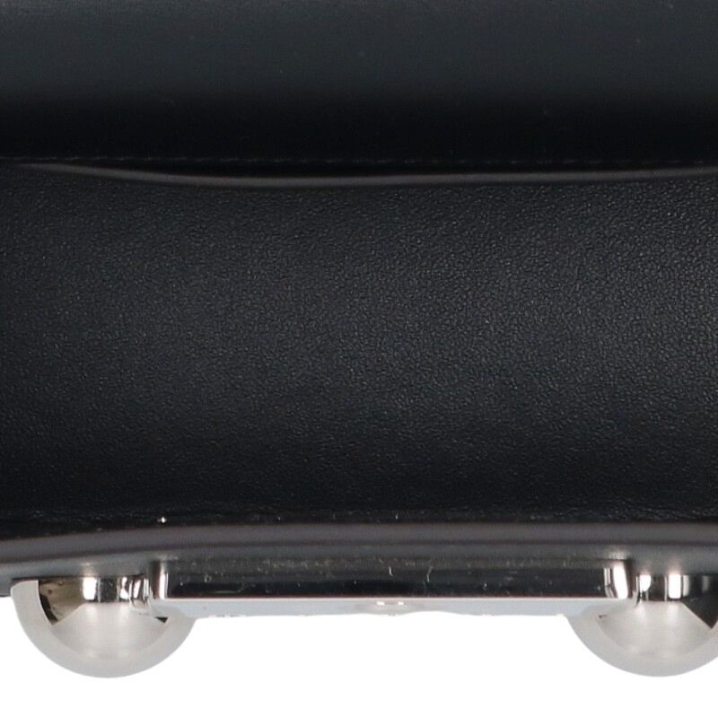 MARNI Trunkaroo Leather Sling Bag Black/Silver Size ONE SIZE