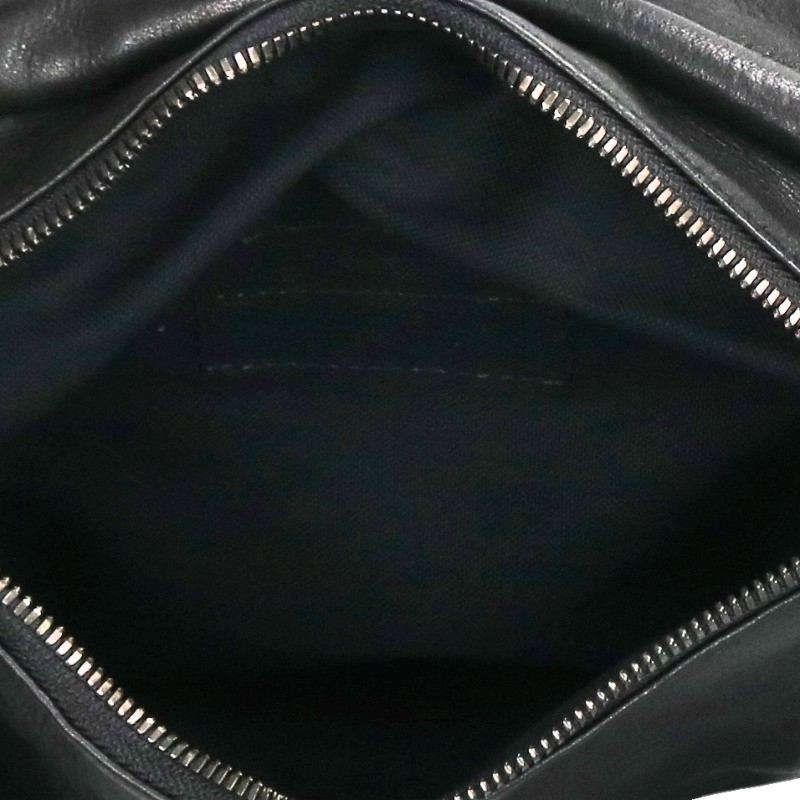 YOHJI YAMAMOTO POUR HOMME Leather Bag Black Size ONE SIZE