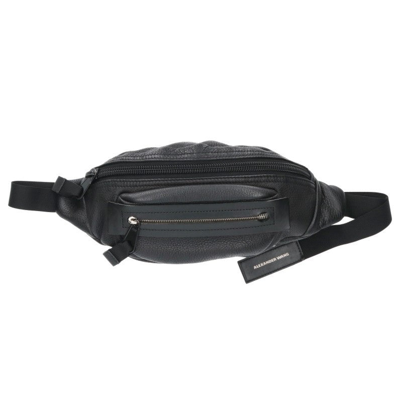 ALEXANDER WANG Leather Waist Bag Black Size ONE SIZE