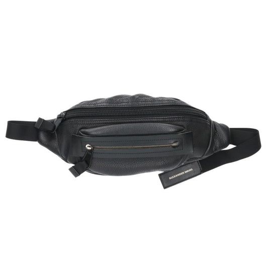ALEXANDER WANG Leather Waist Bag Black Size ONE SIZE
