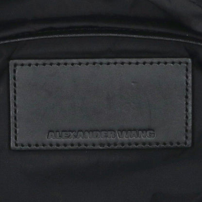 ALEXANDER WANG Leather Waist Bag Black Size ONE SIZE