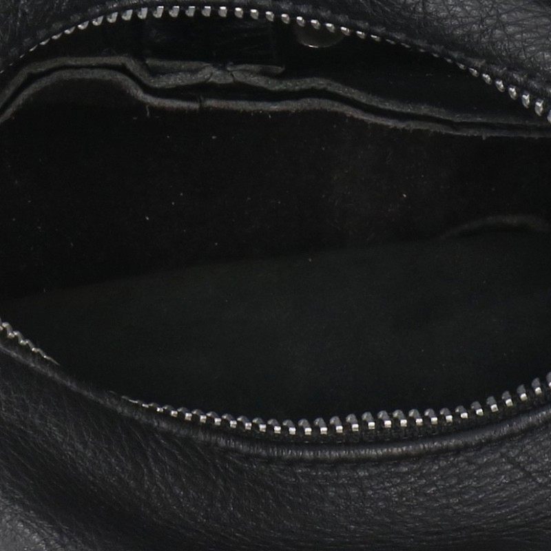 Chrome Hearts #1 Snat Pack Dagger Zip Leather Waist Bag