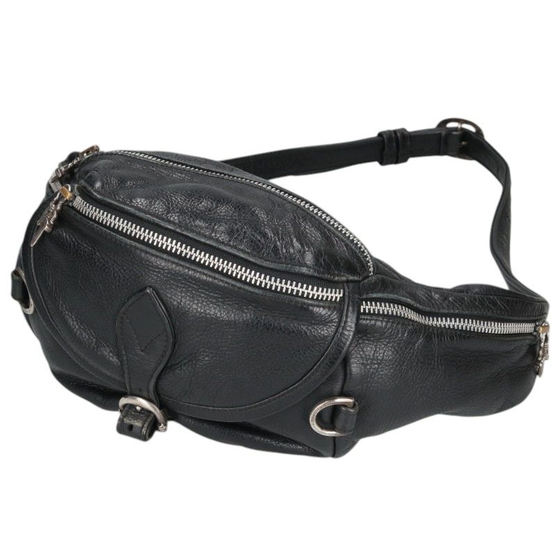 Chrome Hearts #1 Snat Pack Dagger Zip Leather Waist Multi