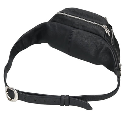 Chrome Hearts #1 Snat Pack Dagger Zip Leather Waist Bag