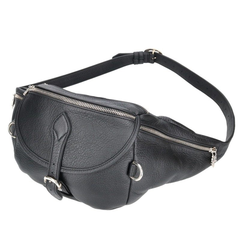 Chrome Hearts #1 SNAT PACK Dagger Zip Leather Waist Bag