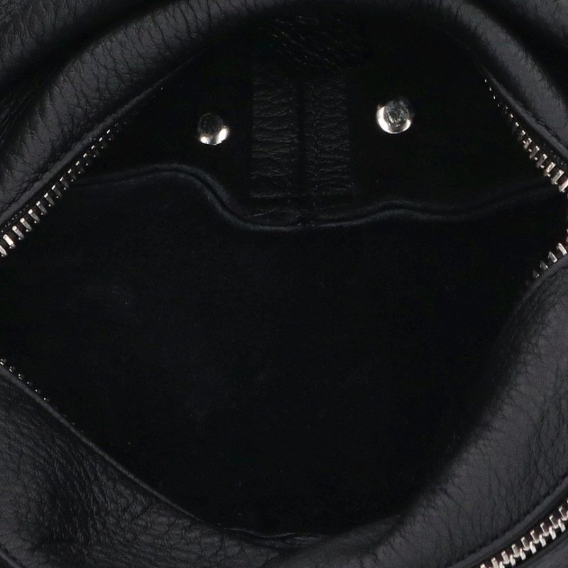 Chrome Hearts #1 SNAT PACK Dagger Zip Leather Waist Bag
