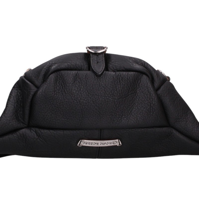 Chrome Hearts #1 SNAT PACK Leather Dagger Zip Waist Bag