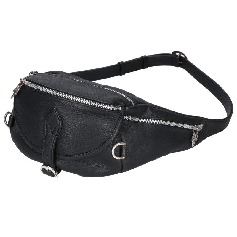 Chrome Hearts #1 SNAT PACK Leather Body Bag