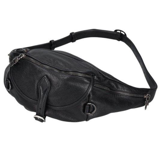 Chrome Hearts #1 Snat Pack Dagger Zip Waist Bag Black/Silver