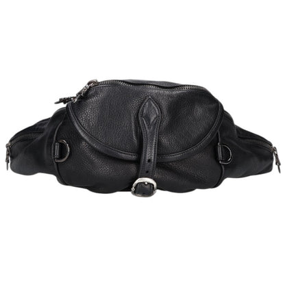 Chrome Hearts #1 Snat Pack Dagger Zip Waist Bag Black/Silver