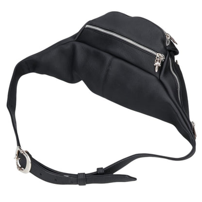 Chrome Hearts #1 SNAT PACK Dagger Zip Leather Waist Bag