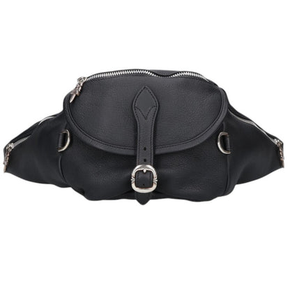Chrome Hearts #1 SNAT PACK Dagger Zip Leather Waist Bag