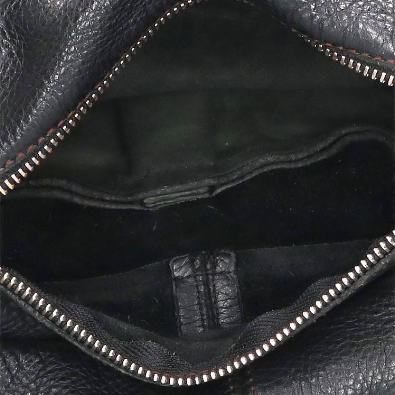 Chrome Hearts Snat Pack Dagger Zip Leather Waist Bag