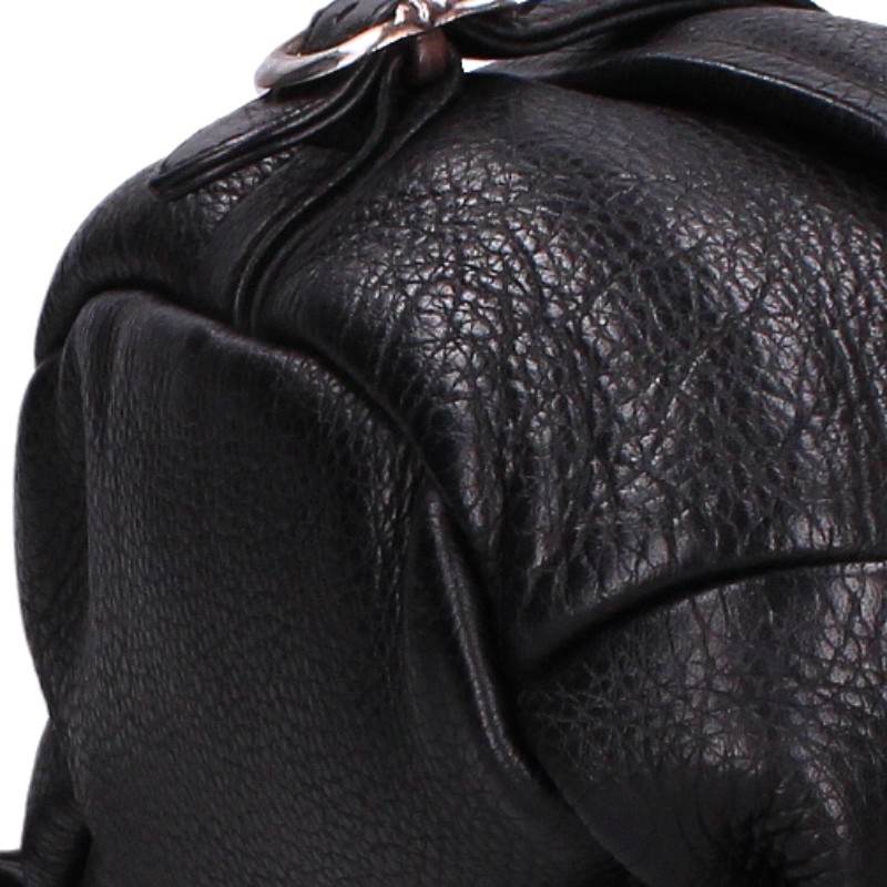 Chrome Hearts Snat Pack Dagger Zip Leather Waist Bag