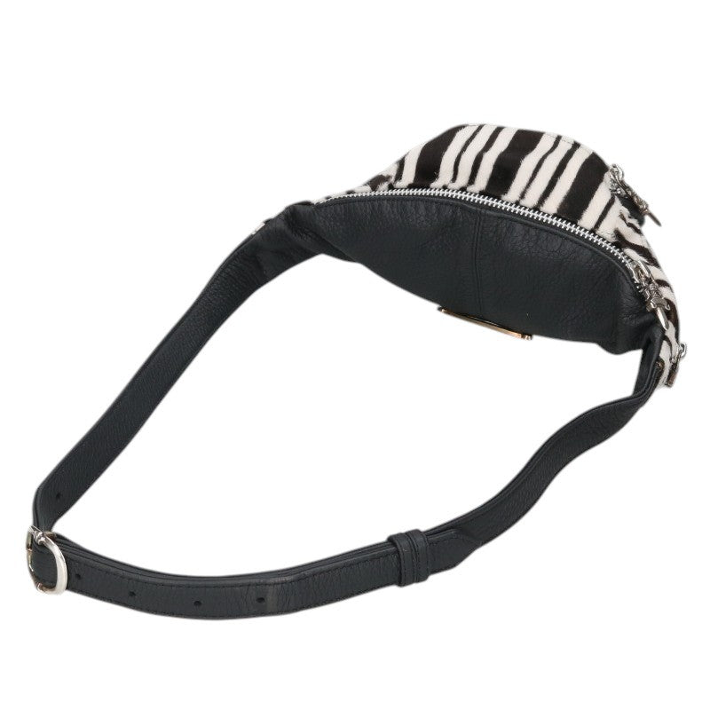 Chrome Hearts SNAT PACK MINI Calf Hair Leather Waist Bag
