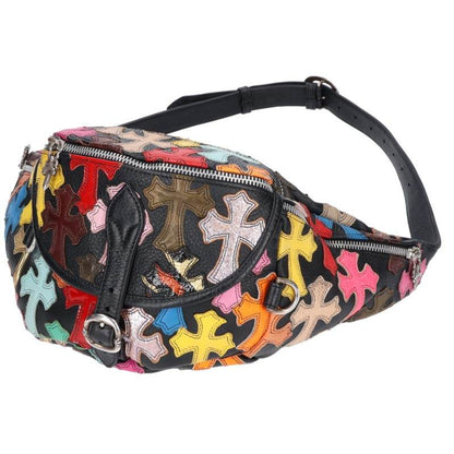 Chrome Hearts #1 Snapt Pack Multi Cross Patch Waist Bag